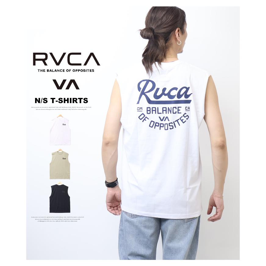 RVCA（ルーカ） SCRIPT SEALED TT タンクトップ ノースリーブTシャツ 