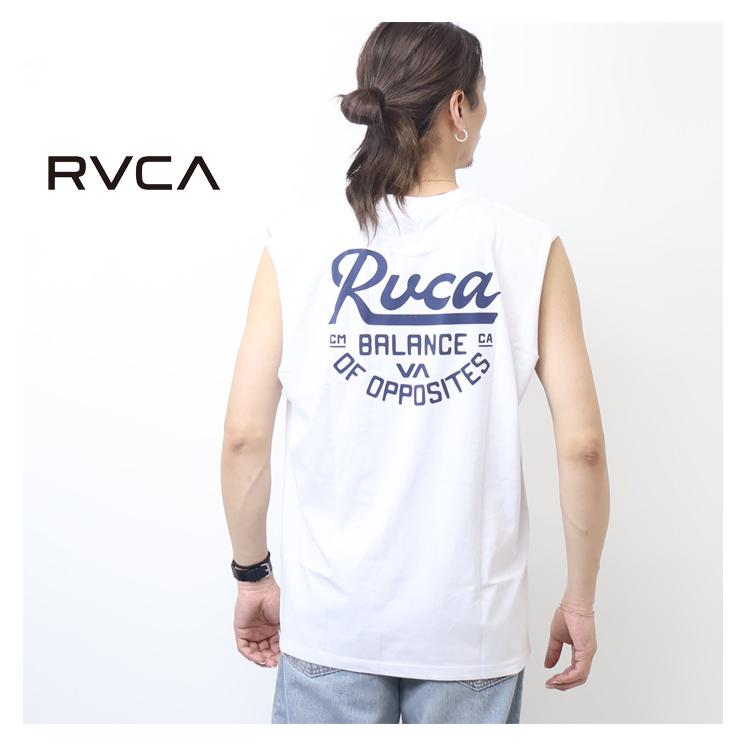 RVCA（ルーカ） SCRIPT SEALED TT タンクトップ ノースリーブTシャツ 