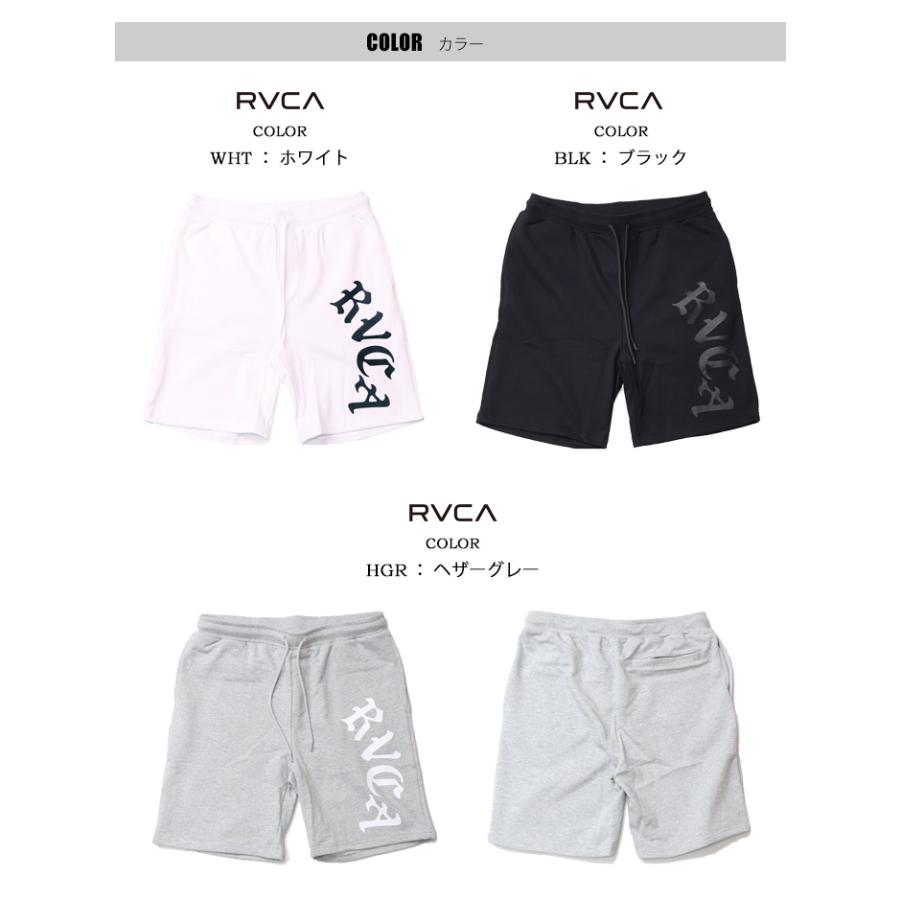 RVCA（ルーカ） ミニ裏毛 ショートパンツ ハーフパンツ ショーツ
