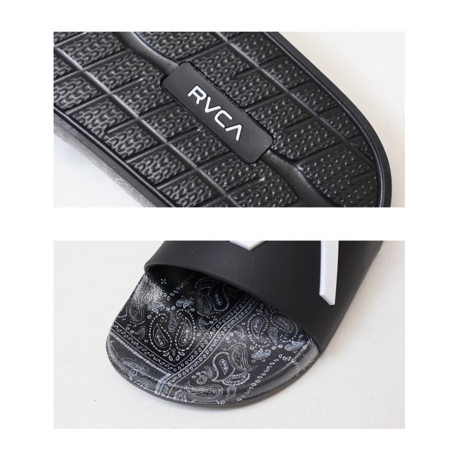 RVCA（ルーカ） LOGO BANDANA SANDAL シャワーサンダル シャワサン