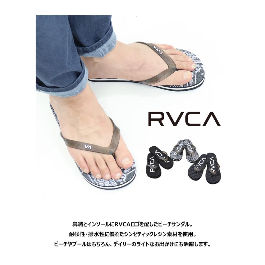 RVCA（ルーカ） TRENCH TOWN SANDAL 2 ビーチサンダル ビーサン メンズ