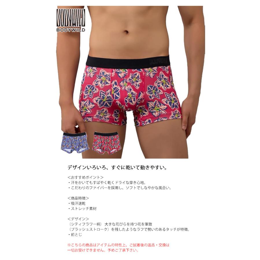 BODY WILD（ボディワイルド） GUNZE グンゼ ボクサーパンツ 前とじ 総