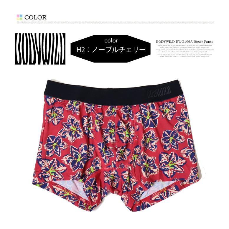 BODY WILD（ボディワイルド） GUNZE グンゼ ボクサーパンツ 前とじ 総