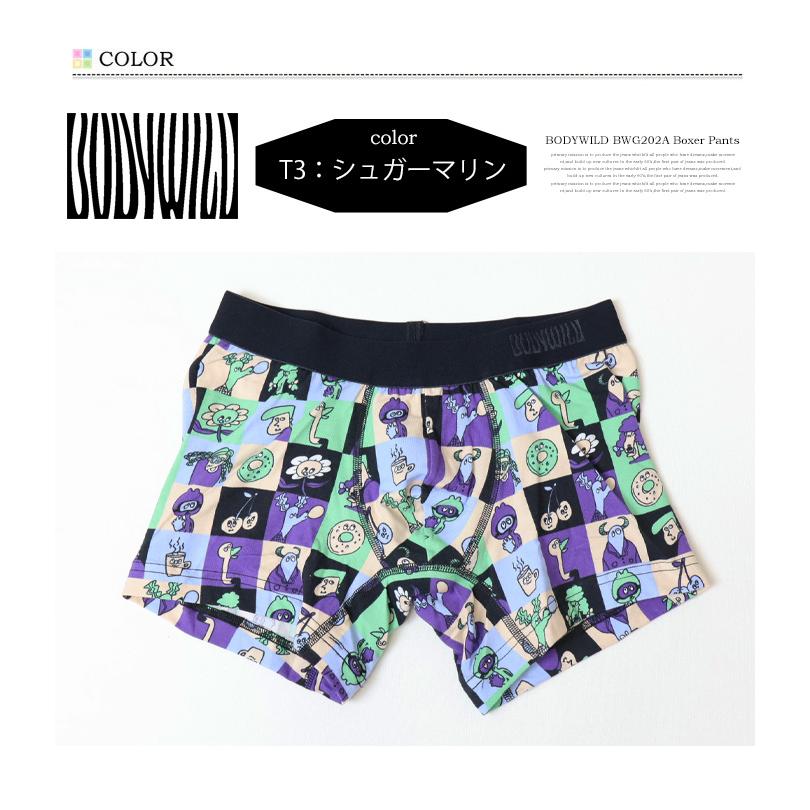 BODY WILD（ボディワイルド） GUNZE グンゼ ボクサーパンツ 前とじ 綿