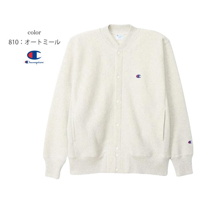 Champion（チャンピオン） リバースウィーブ スナップスウェットシャツ