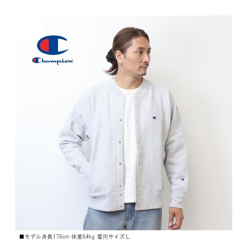 Champion（チャンピオン） リバースウィーブ スナップスウェットシャツ