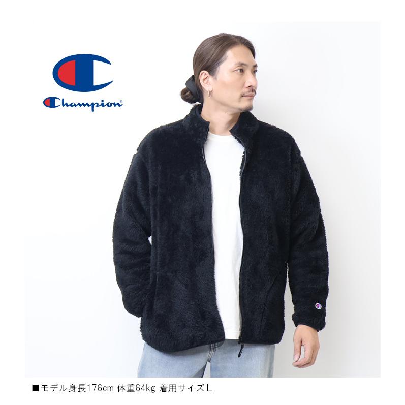 Champion（チャンピオン） ボアフリース スタンドジップジャケット 