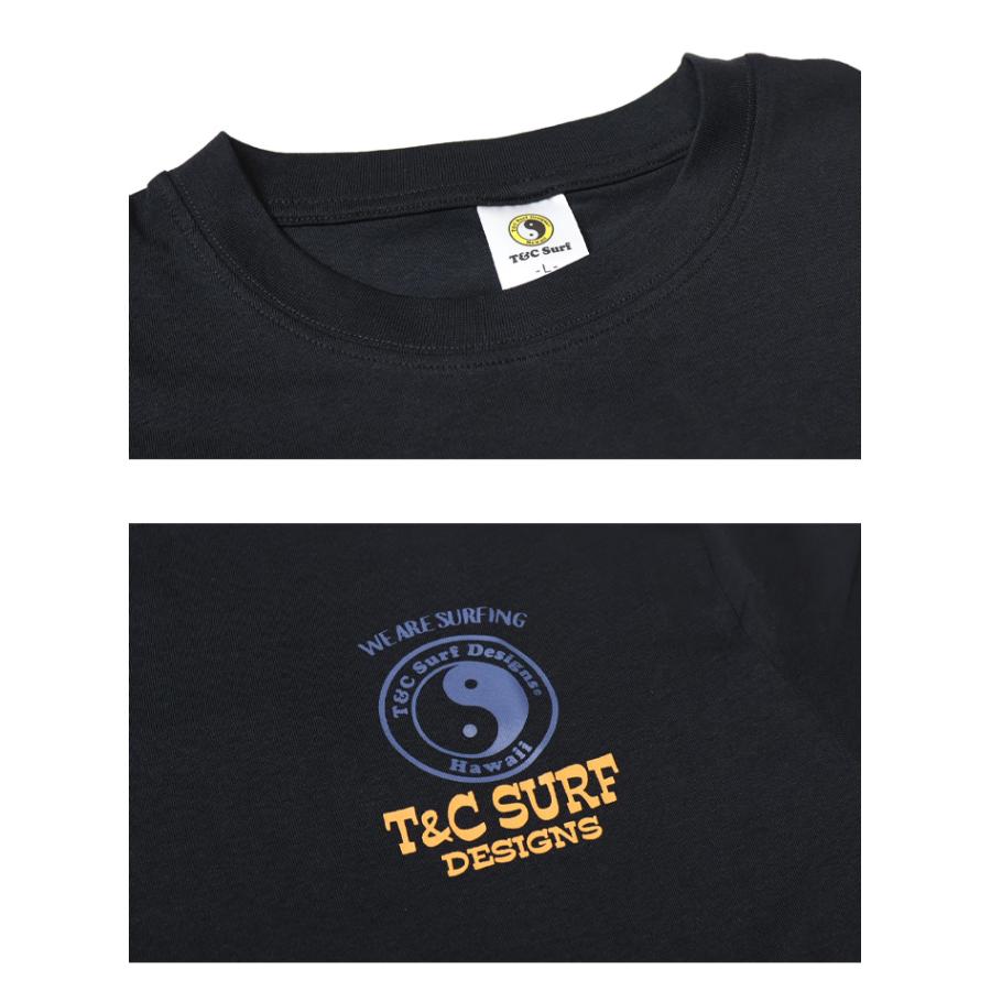 タウン&カントリー T&C Surf Designs プリント 半袖Tシャツ 海 ヤシの
