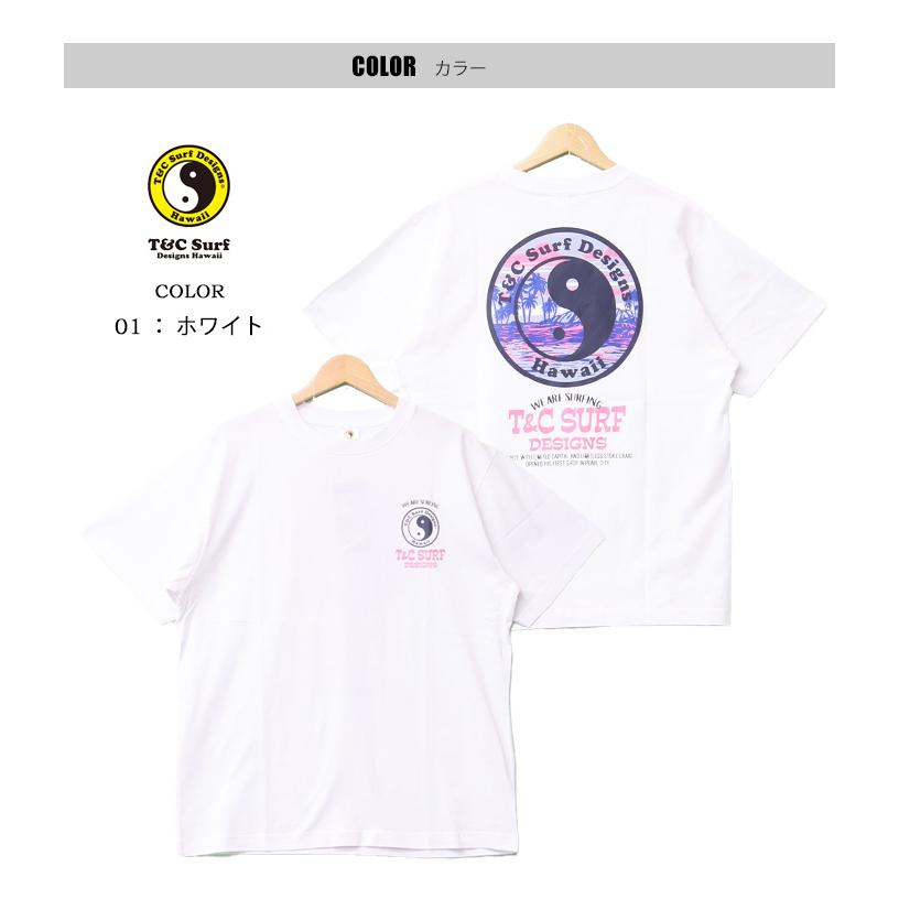 タウン&カントリー T&C Surf Designs プリント 半袖Tシャツ 海 ヤシの