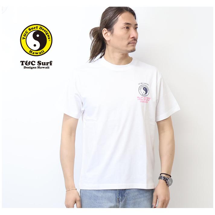 タウン&カントリー T&C Surf Designs プリント 半袖Tシャツ 海 ヤシの