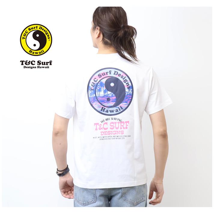 タウン&カントリー T&C Surf Designs プリント 半袖Tシャツ 海 ヤシの