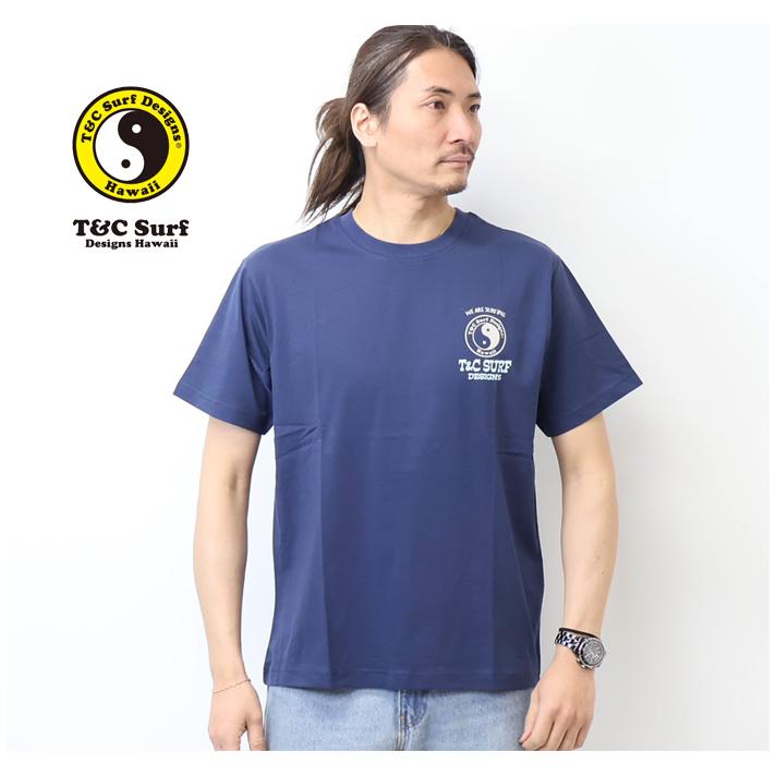 タウン&カントリー T&C Surf Designs プリント 半袖Tシャツ 海 ヤシの