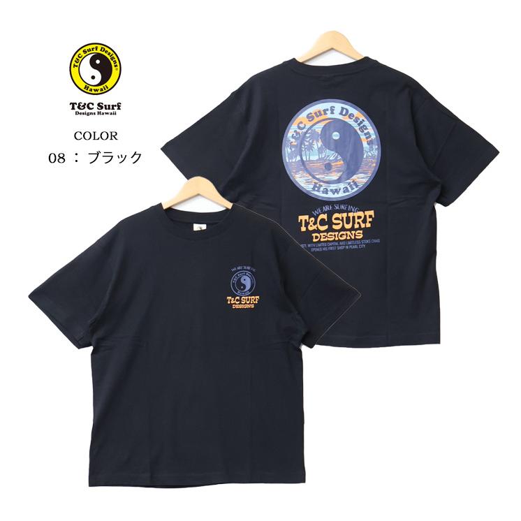 タウン&カントリー T&C Surf Designs プリント 半袖Tシャツ 海 ヤシの