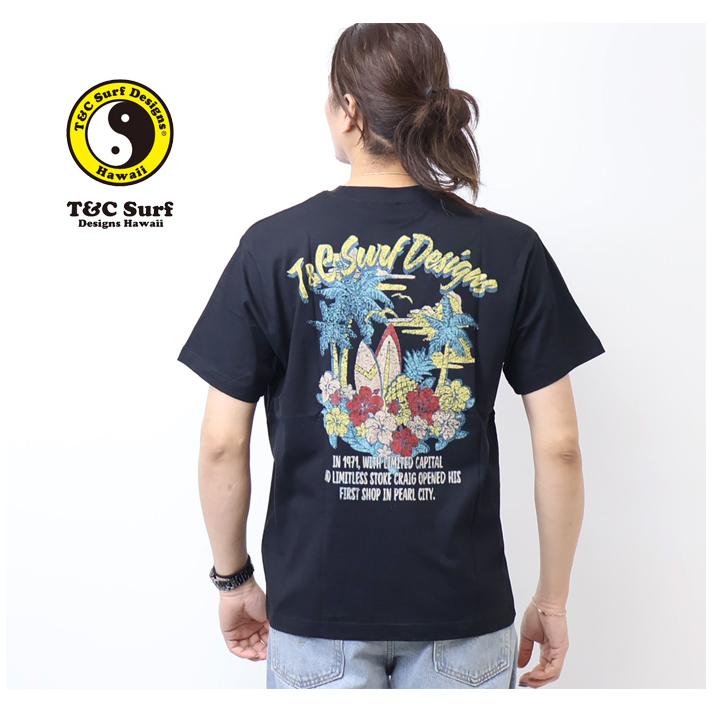タウン&カントリー T&C Surf Designs プリント 半袖Tシャツ