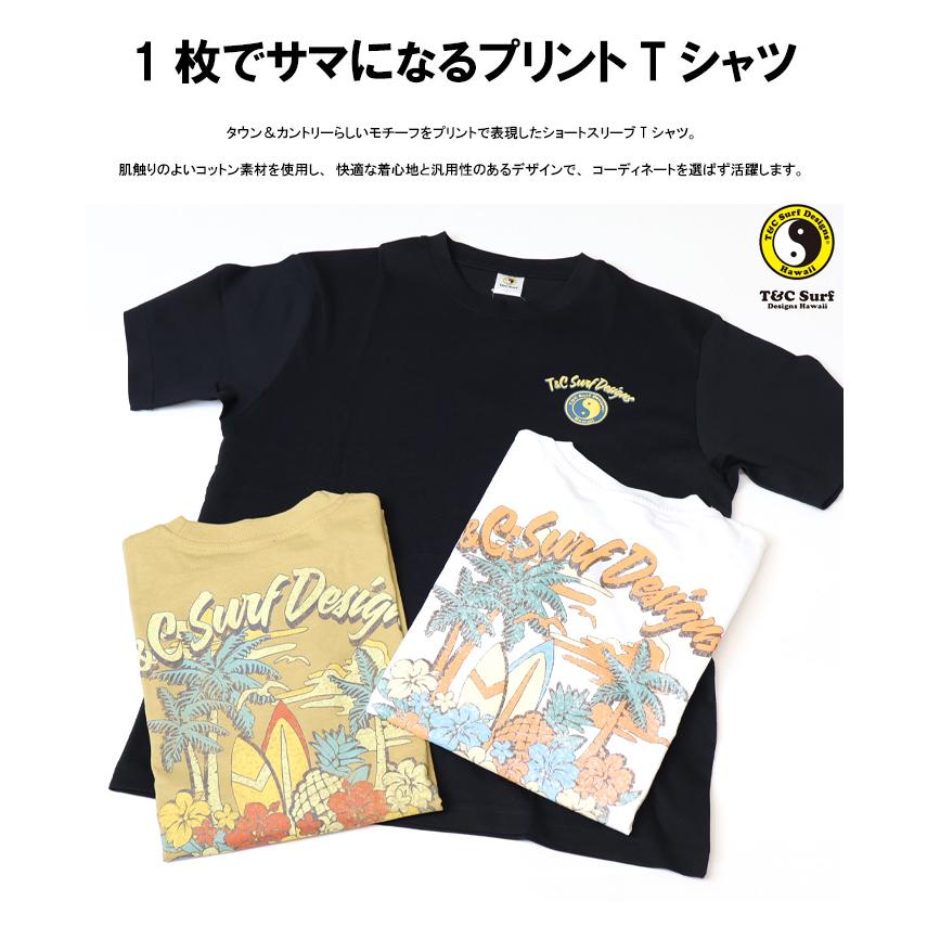 タウン&カントリー T&C Surf Designs プリント 半袖Tシャツ