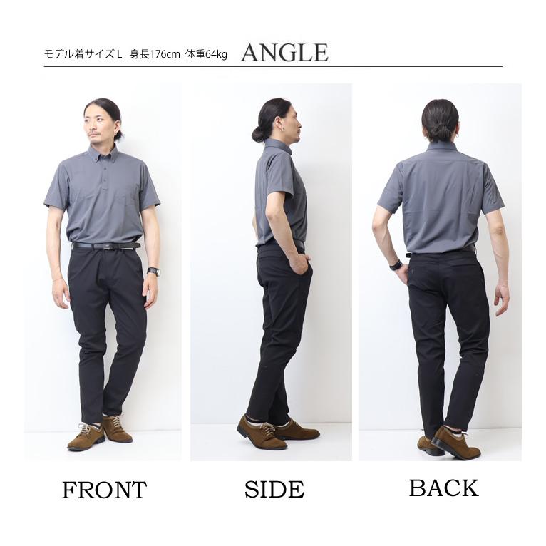 ENVY homme ボタンダウン 半袖ポロシャツ メンズ DMY009 : REX ONE