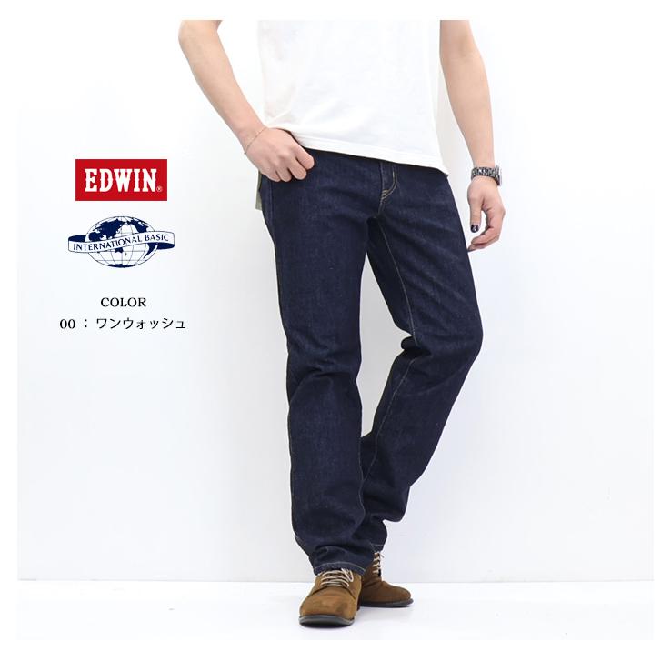 EDWIN エドウィン インターナショナルベーシック FNCY クラシックストレート 日本製 デニム ジーンズ パンツ メンズ 送料無料 E1412 エドウイン | INTERNATIONAL BASIC | 06