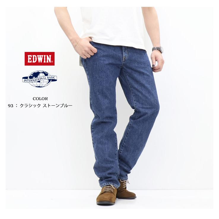 EDWIN エドウィン インターナショナルベーシック FNCY クラシックストレート 日本製 デニム ジーンズ パンツ メンズ 送料無料 E1412 エドウイン | INTERNATIONAL BASIC | 09