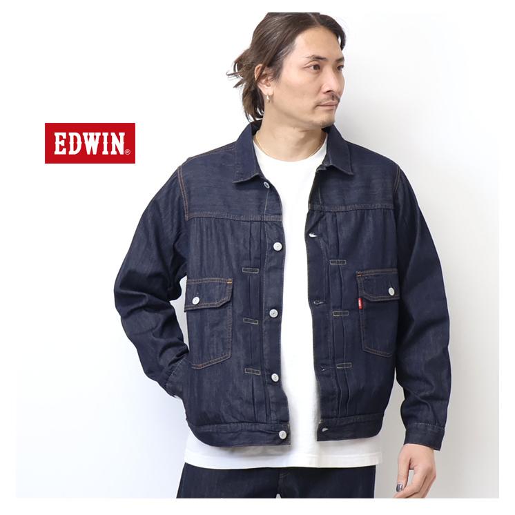 503 EDWIN エドウィン 505J ライトオンス Gジャン デニムジャケット