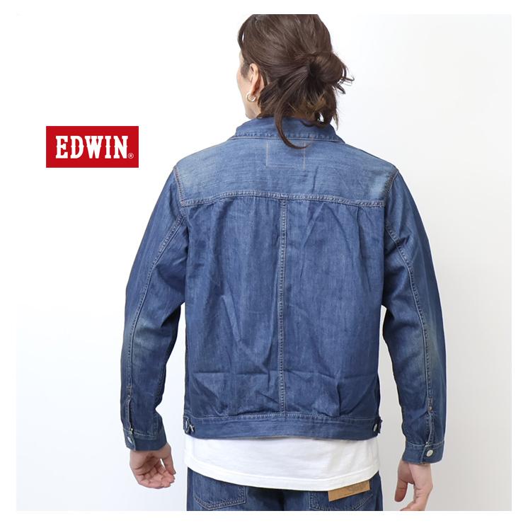 503 EDWIN エドウィン 505J ライトオンス Gジャン デニムジャケット 