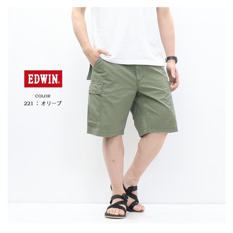 503 EDWIN エドウィン バギーカーゴショーツ ショートパンツ ハーフ