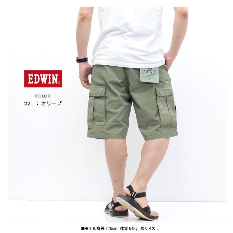503 EDWIN エドウィン バギーカーゴショーツ ショートパンツ ハーフ