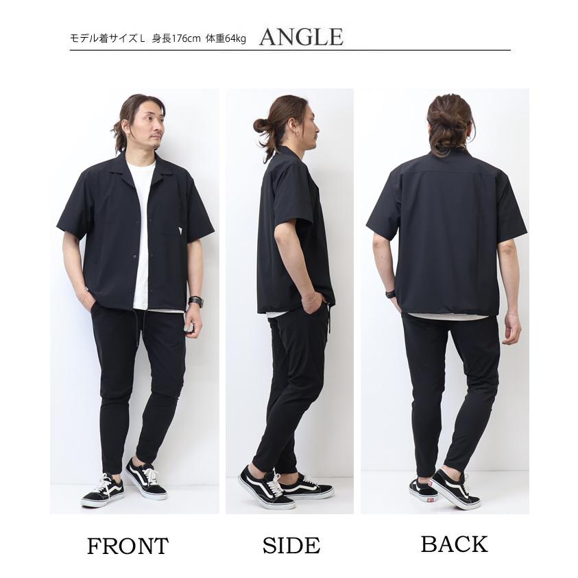 試着のみ新品同様 メンズLサイズ 本革 半袖レザーシャツ 3698_790_1.jpg