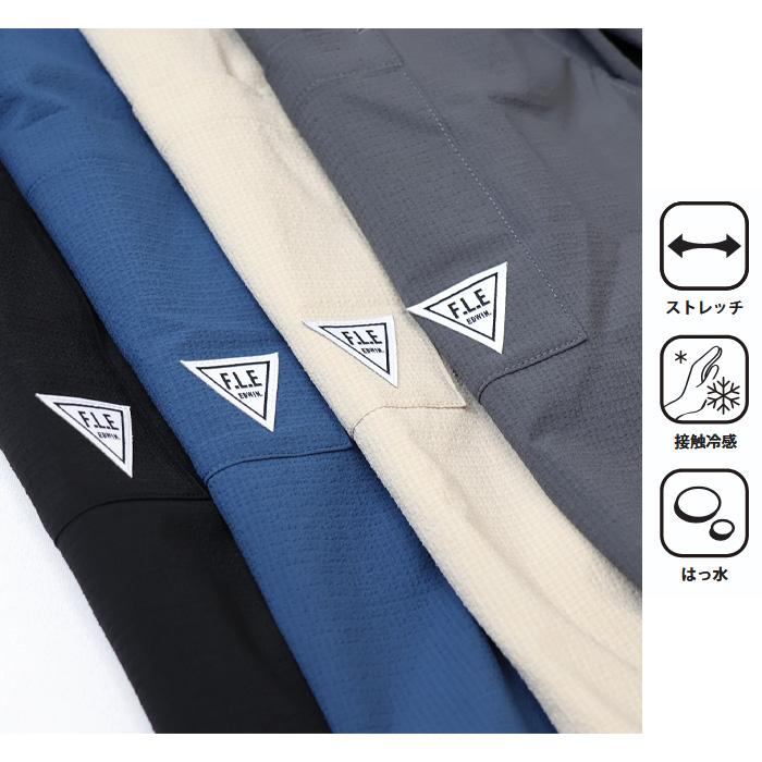 F.L.E 2026年春夏 SALE セール EDWIN エドウィン 半袖 オープンカラー