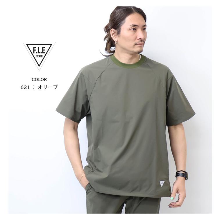 EDWIN（エドウィン） 2026年春夏 F.L.E ワンポイント 半袖Tシャツ プル