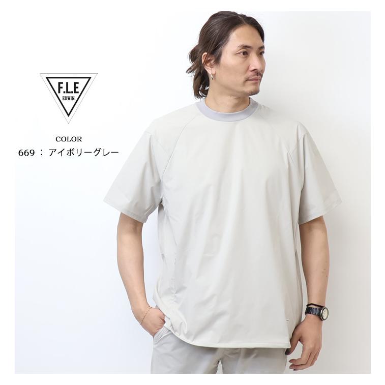 EDWIN（エドウィン） 2026年春夏 F.L.E ワンポイント 半袖Tシャツ プル