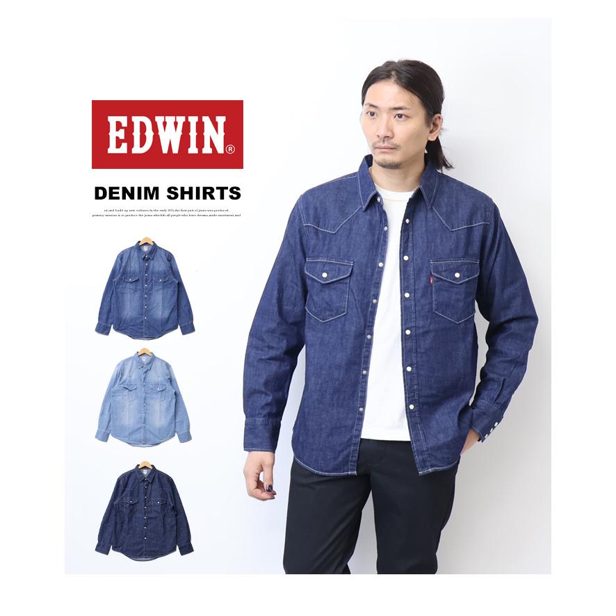 アールサーティーン Oversize western シャツ デニム 長袖 Oversize Denim Western Shirt / オーバーサイズデニムウエスタン