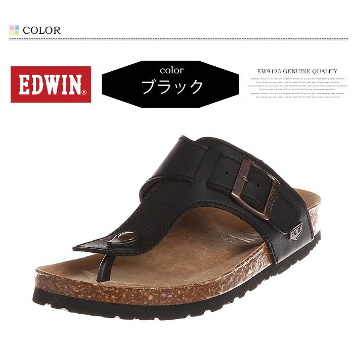 EDWIN（エドウィン） トング フットベットサンダル メンズ カジュアル