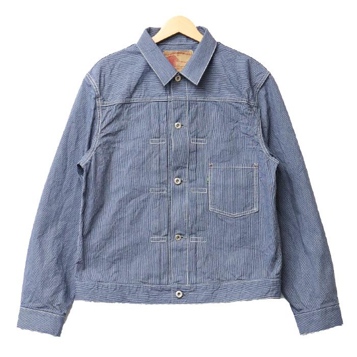 FOB FACTORY エフオービー ヒッコリー Gジャン 2463 サイズLL 【公式通販】