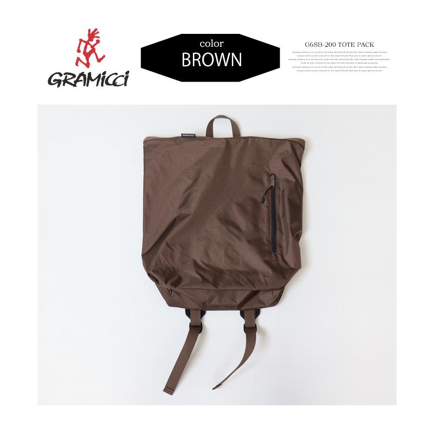 Gramicci（グラミチ） TOTE PACK トートパック 2WAY トートバッグ