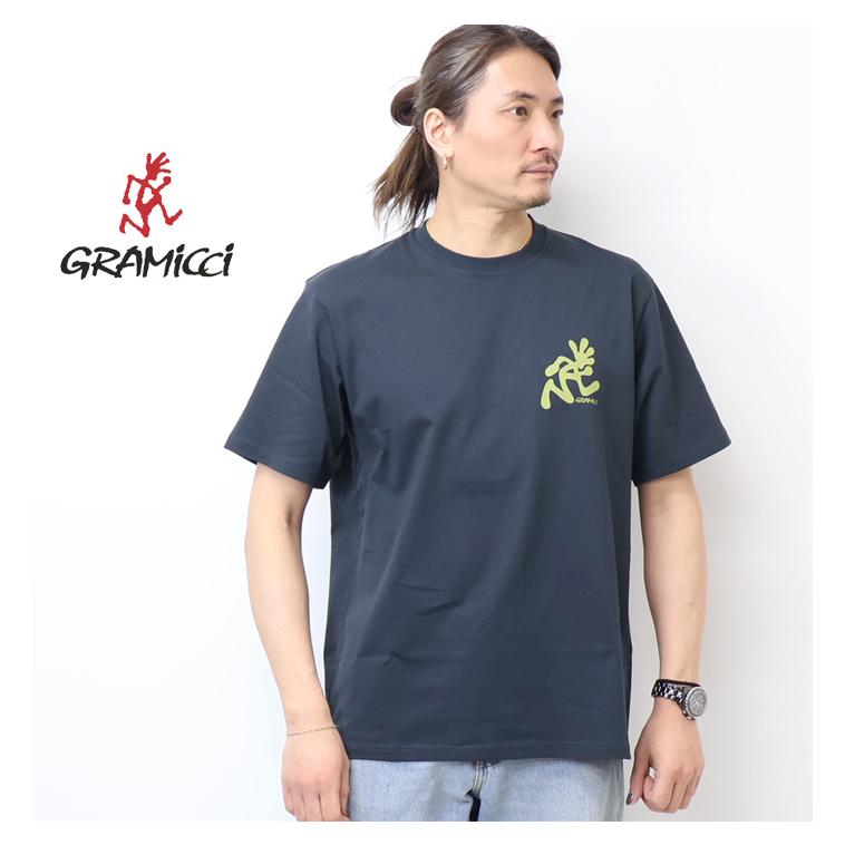 Gramicci（グラミチ） RUNNING MAN ランニングマン プリント 半袖T