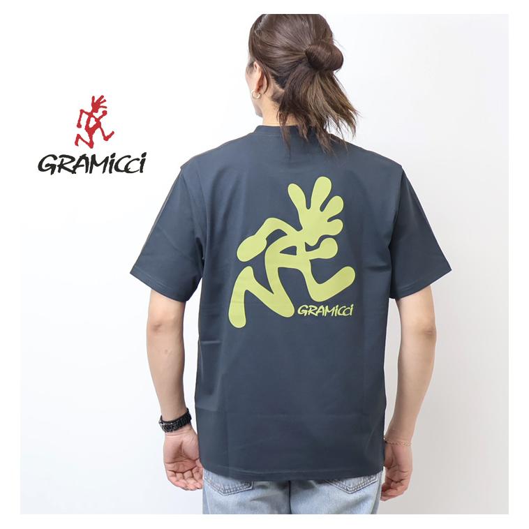 Gramicci（グラミチ） RUNNING MAN ランニングマン プリント 半袖T