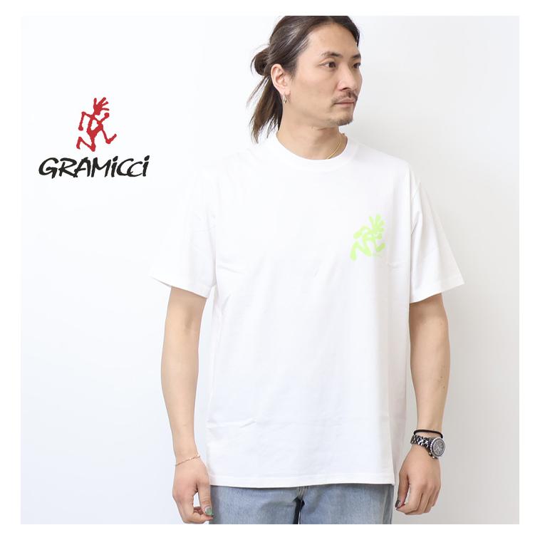 Gramicci（グラミチ） RUNNING MAN ランニングマン プリント 半袖T