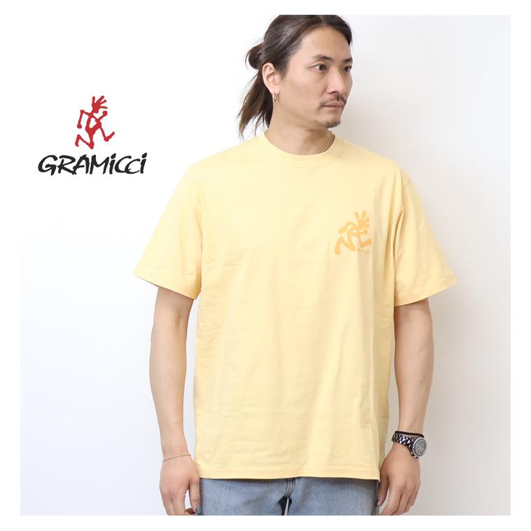 Gramicci（グラミチ） RUNNING MAN ランニングマン プリント 半袖T