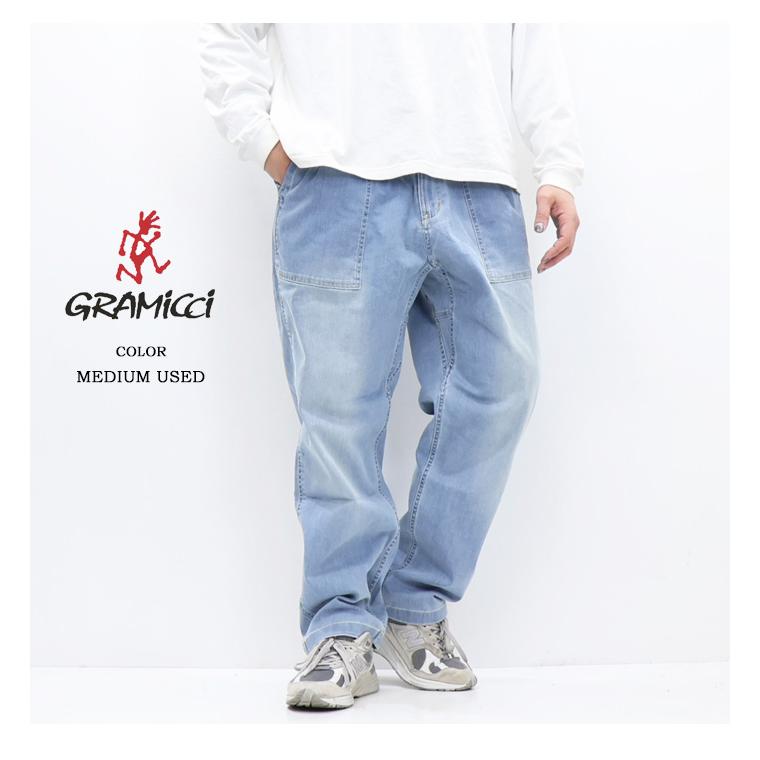 Gramicci（グラミチ） ストレッチデニム ルーズテーパードリッジパンツ