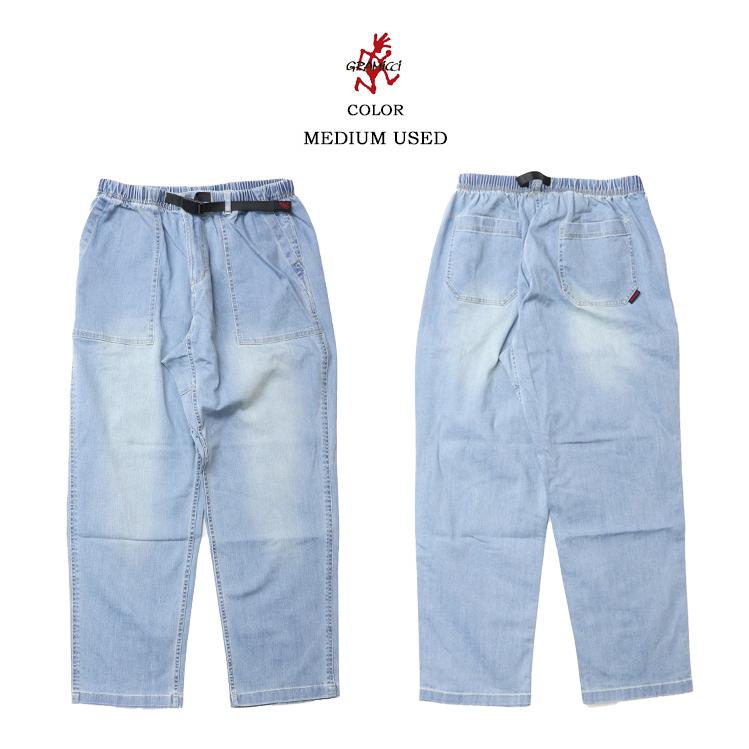 Gramicci（グラミチ） ストレッチデニム ルーズテーパードリッジパンツ