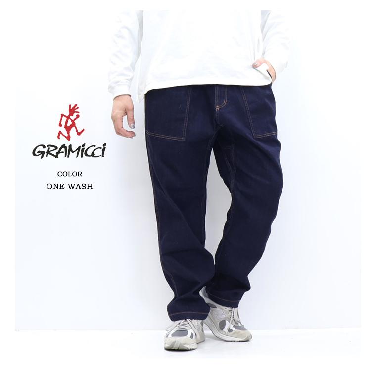 Gramicci（グラミチ） ストレッチデニム ルーズテーパードリッジパンツ