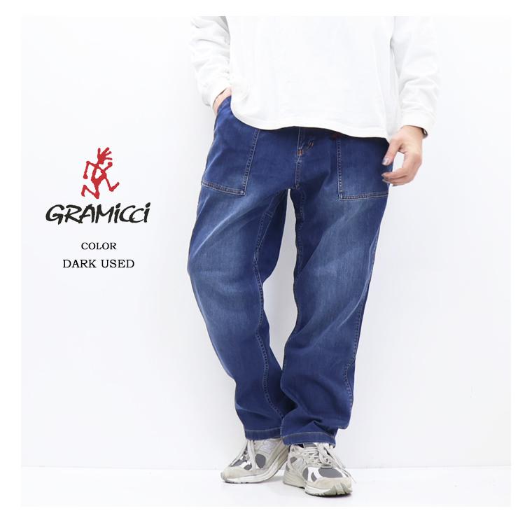 Gramicci（グラミチ） ストレッチデニム ルーズテーパードリッジパンツ