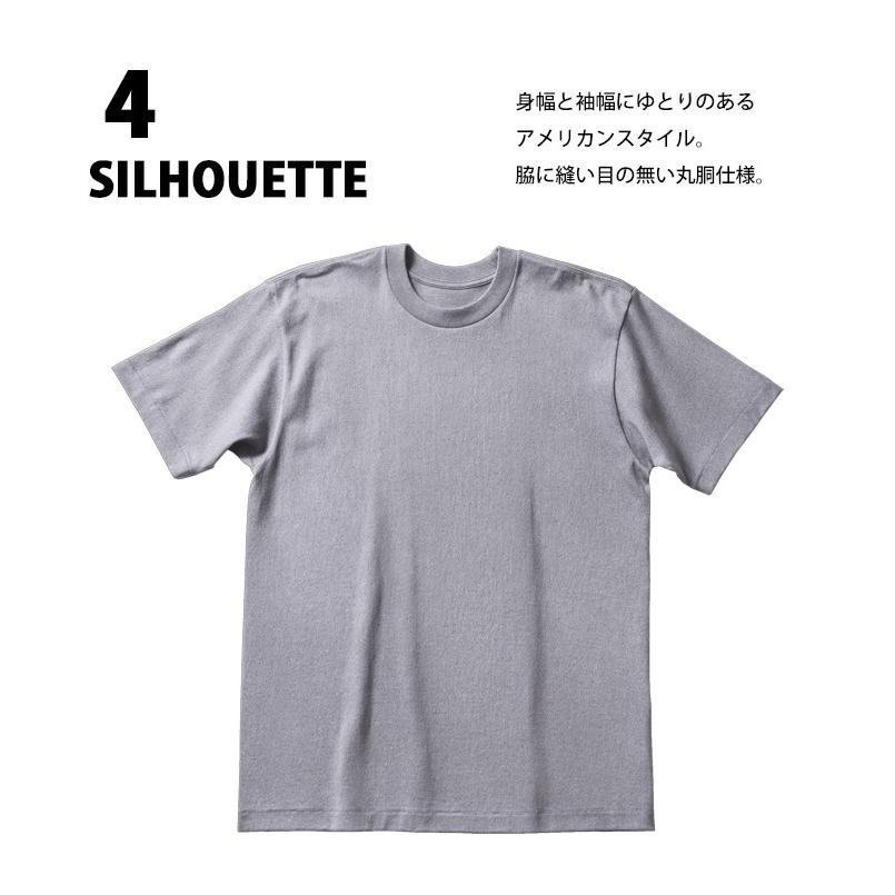 Hanes（ヘインズ） T-SHIRTS MOKU クルーネック 半袖Tシャツ ヘザー 
