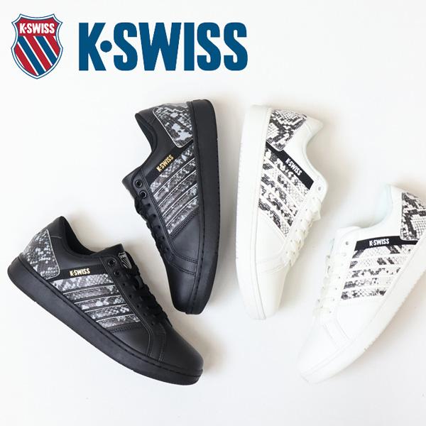 シューズ(男性用) k-swiss K-SWISS（ケースイス） K・SWISS メンズスニーカー パイソン柄
