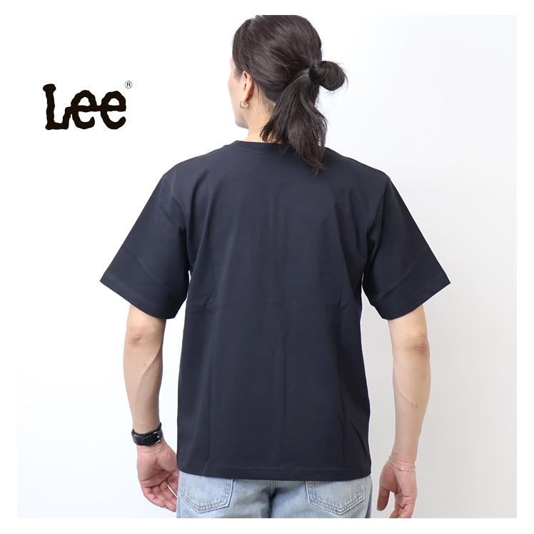 Lee リー またぎロゴ刺繍 胸ポケット 半袖Tシャツ メンズ レディース ユニセックス 半T 送料無料 Lee LT3189 | Lee | 11