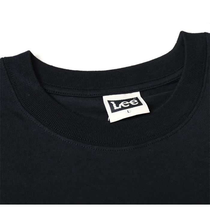 Lee リー またぎロゴ刺繍 胸ポケット 半袖Tシャツ メンズ レディース ユニセックス 半T 送料無料 Lee LT3189 | Lee | 14