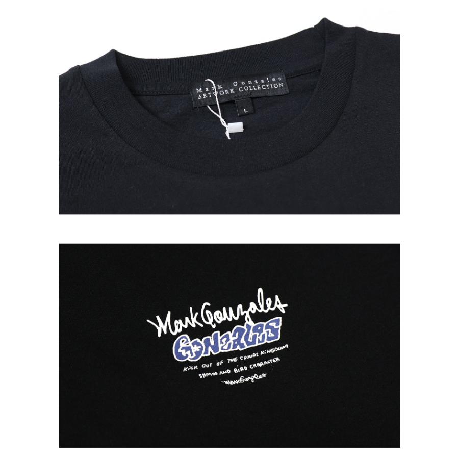 Mark Gonzales（マークゴンザレス） バックプリント 半袖Tシャツ 半T