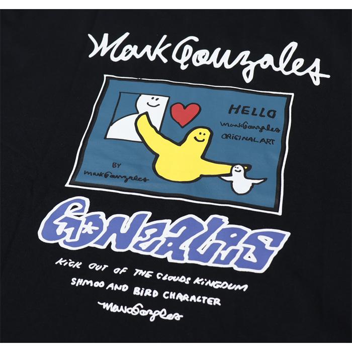 Mark Gonzales（マークゴンザレス） バックプリント 半袖Tシャツ 半T