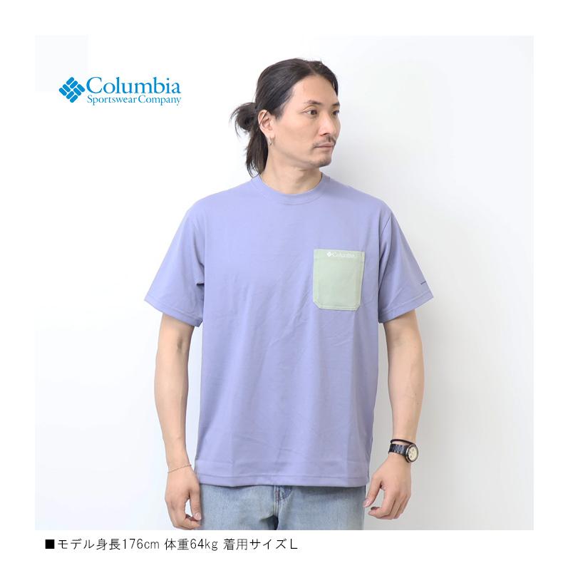 Columbia コロンビア ヤングストリートショートスリーブクルー ショートスリーブTシャツ 半袖Tシャツ 半T メンズ PG1804 | Columbia | 16