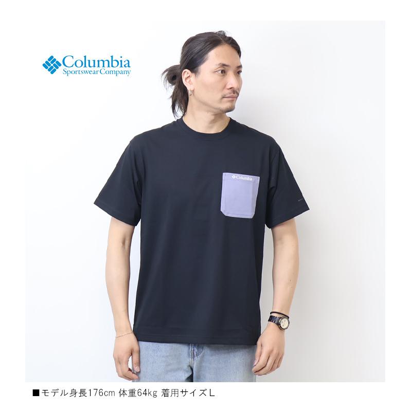 Columbia コロンビア ヤングストリートショートスリーブクルー ショートスリーブTシャツ 半袖Tシャツ 半T メンズ PG1804 | Columbia | 04